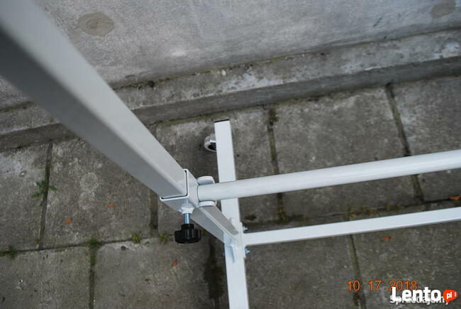 Przewijarka nawijarka ręczna do materiału w rolkach