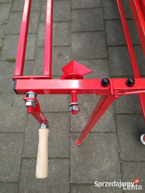 Nawijarka przewijarka regał do folii z licznikiem 2-zwijaki