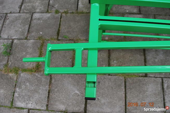 Stojak regał do foli z licznikiem i zwijakiem, ogrodnicza,