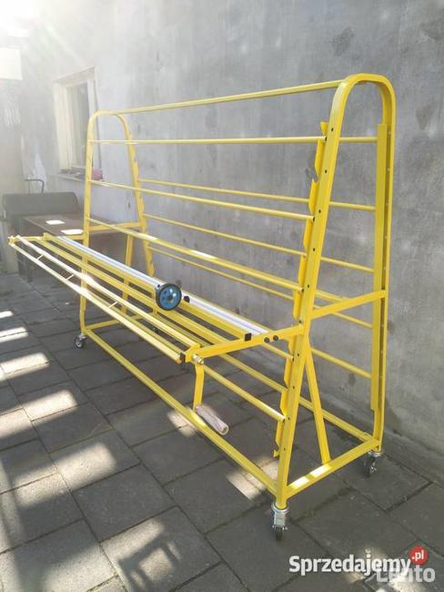 Stojak do folii z licznikiem i zwijakiem