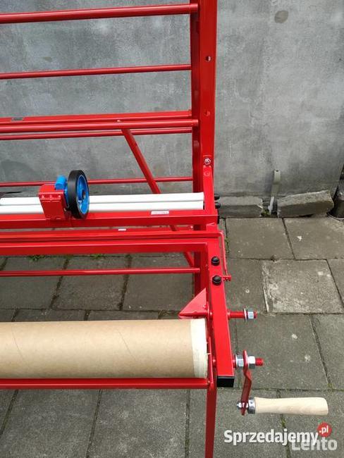 Nawijarka przewijarka regał do folii z licznikiem 2-zwijaki