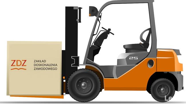 kurs na wózki widłowe ładowarki jezdniowe widlak praca
