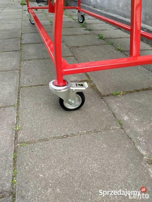 Nawijarka przewijarka regał do folii z licznikiem 2-zwijaki