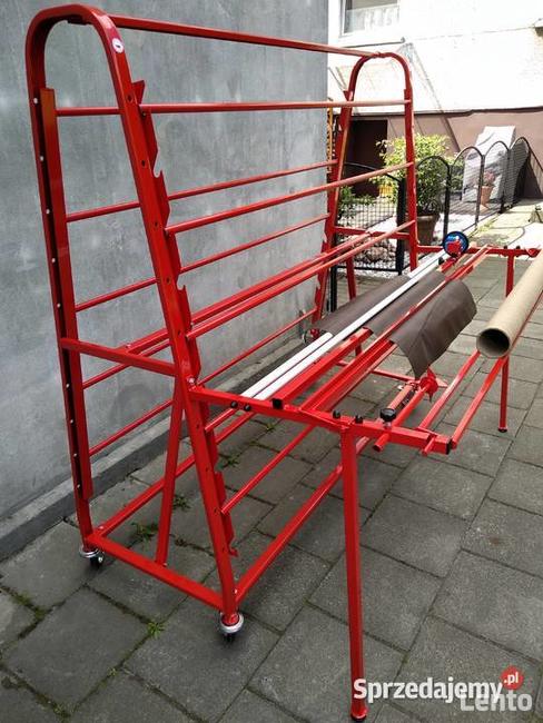 Nawijarka przewijarka regał do folii z licznikiem 2-zwijaki