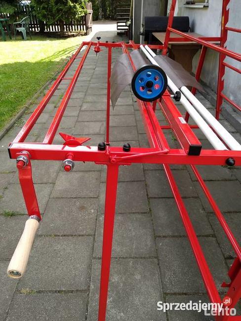 Nawijarka przewijarka regał do folii z licznikiem 2-zwijaki