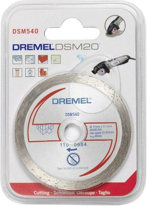 Tarcza do cięcia płytek glazury DSM 540 DREMEL