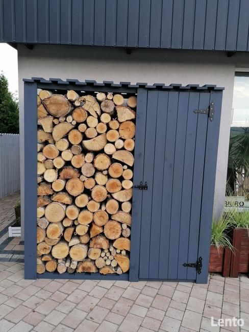 Drewutnia z domkiem narzędziowym