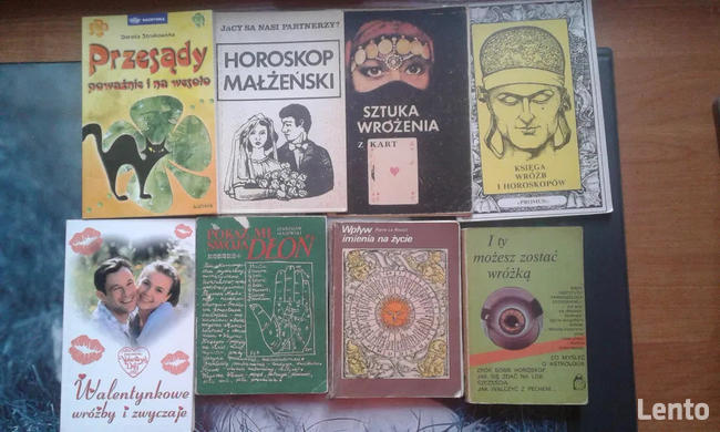 Tarot, runy, horoskop, magia, znaki zodiaku- książki i karty