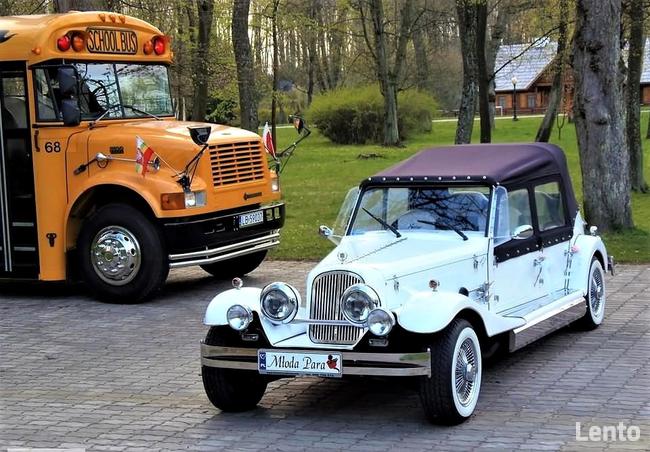 Wypożyczalnia zabytkowych samochodów do ślubu Kabriolet ślub