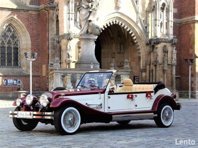 Wypożyczalnia zabytkowych samochodów do ślubu Kabriolet ślub
