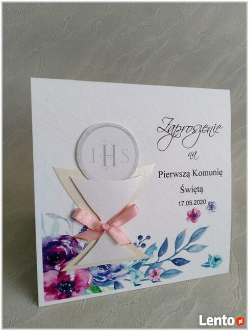 Zaproszenia na komunie