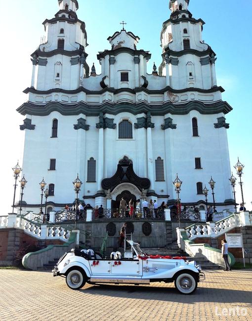 Zabytkowy samochód do ślubu Auto na wesele Kabriolet Cabrio