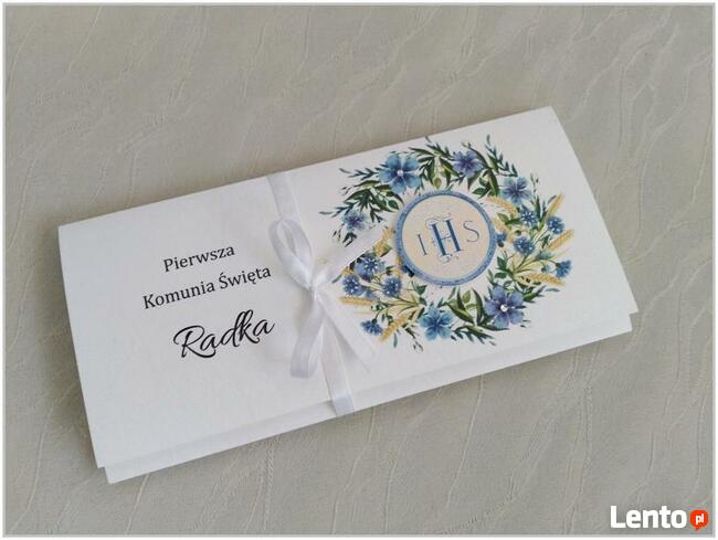 Zaproszenia na komunie