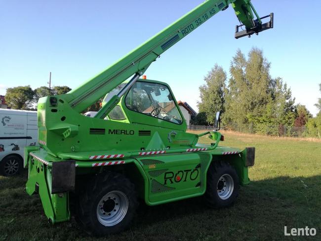 Wynajem, serwis ładowarek teleskopowych MERLO