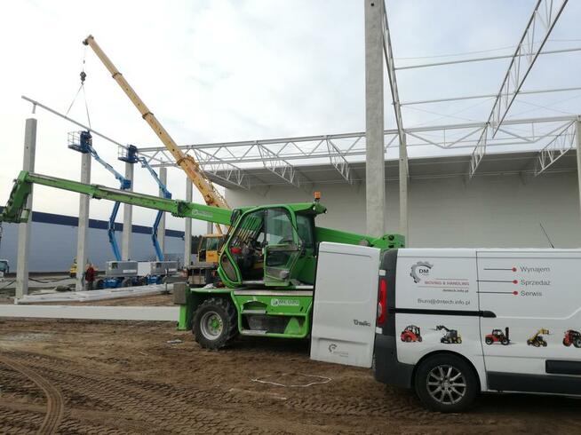 Wynajem, serwis ładowarek teleskopowych MERLO