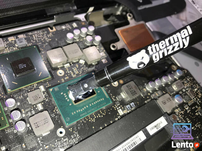 Czyszczenie i konserwacja laptopa, pasty termoprzewodzącej