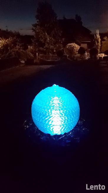 Fontanna Szmaragdowa Kula 45cm idealna do ogrodu , salonu