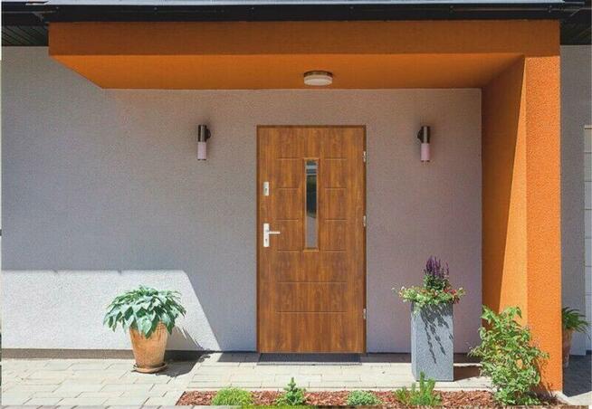 Polskie drzwi stalowe wejściowe 72 mm LUX WIKI 1-3