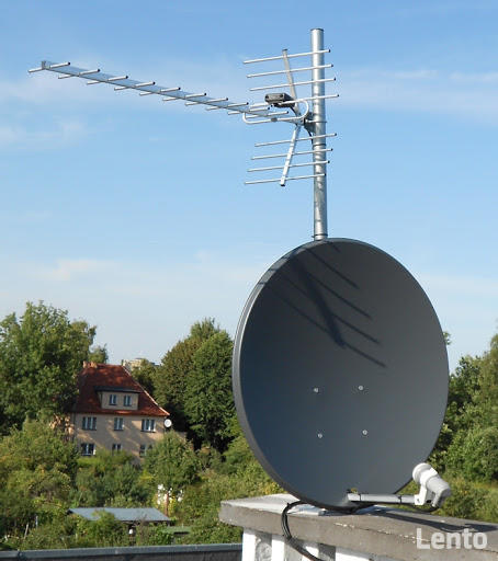 Montaż anten sat, naziemnych ,wieszanie telewizorów NIESZAWA