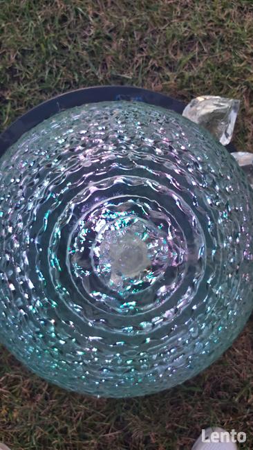 Fontanna Szmaragdowa Kula 45cm idealna do ogrodu , salonu