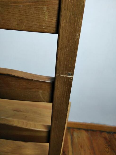 Stół i 4 krzesła ikea jokkmokk.