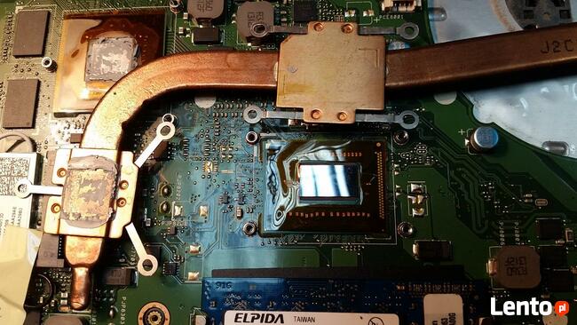 Czyszczenie i konserwacja laptopa, pasty termoprzewodzącej
