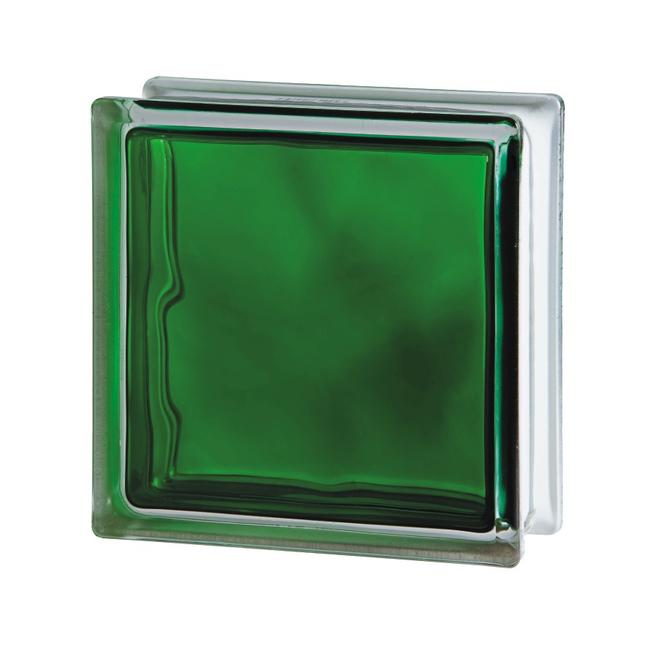 Pustak szklany luksfer 1919/8 Wave Brilly Emerald szmaragdow