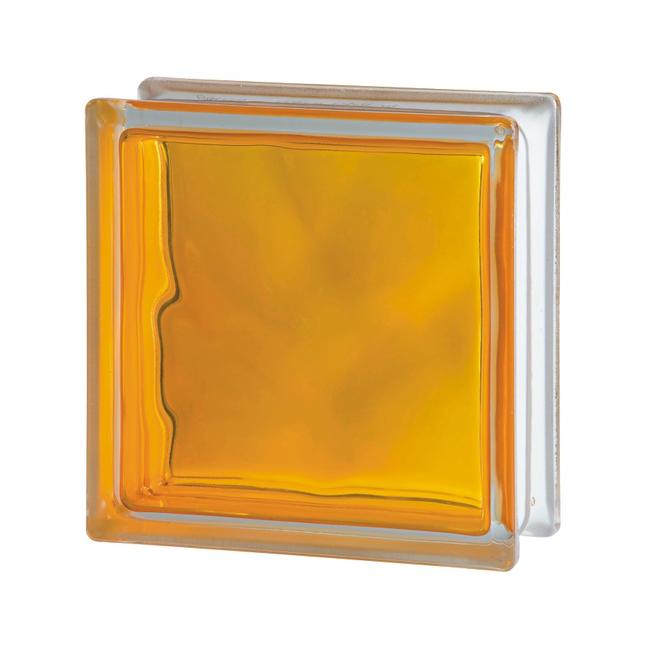 pustak szklany luksfer 1919/8 Wave Brilly Yellow
