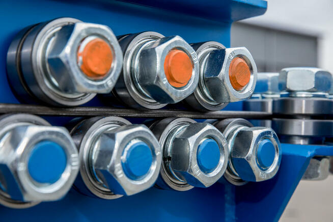 Prościarka do drutu odgromowego 6-8/14 rolkowa od OLMET.