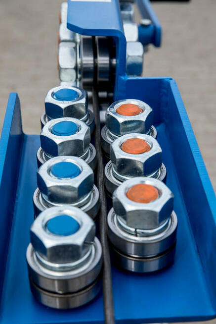 Prościarka do drutu odgromowego 6-8/14 rolkowa od OLMET.