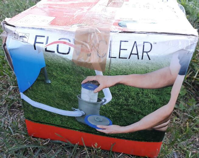 Pompa do basenu 58381 używana bezpieczna 12V 1249L Bestway