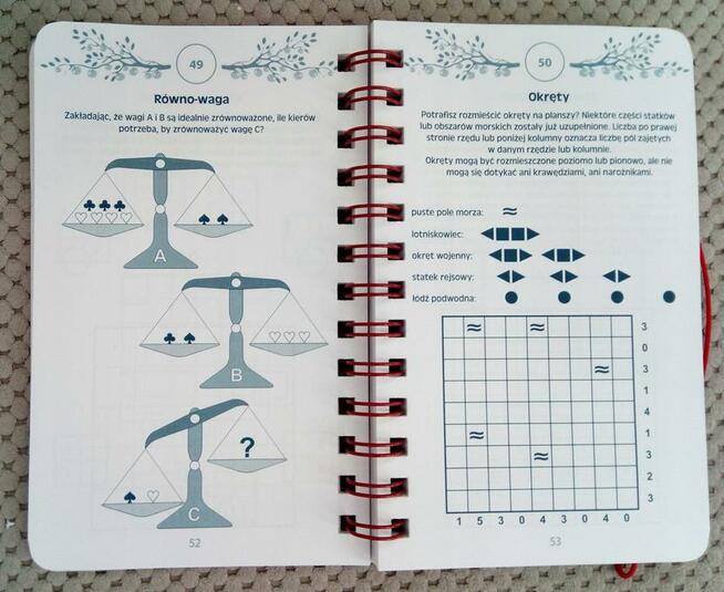 Świat łamigłówek Łamigłówki logiczne zagadki matematyczne