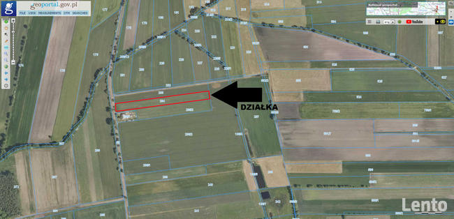 Sprzedam grunt rolny Nieborza k/ Siedlec Wolsztyn