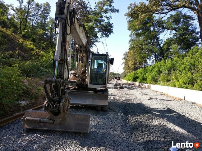 Usługi koparką kołową