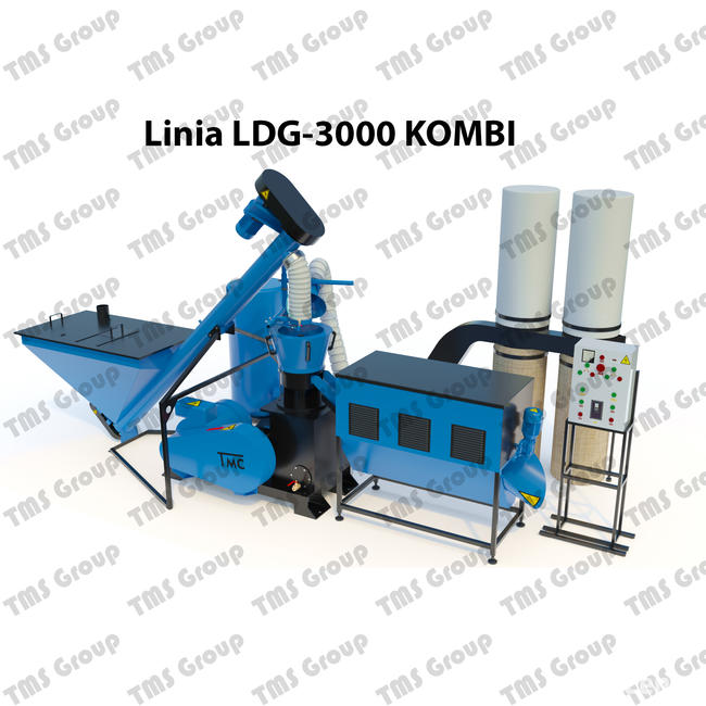 Linia do produkcji pelletu/granul/peleciarka LDG-4000
