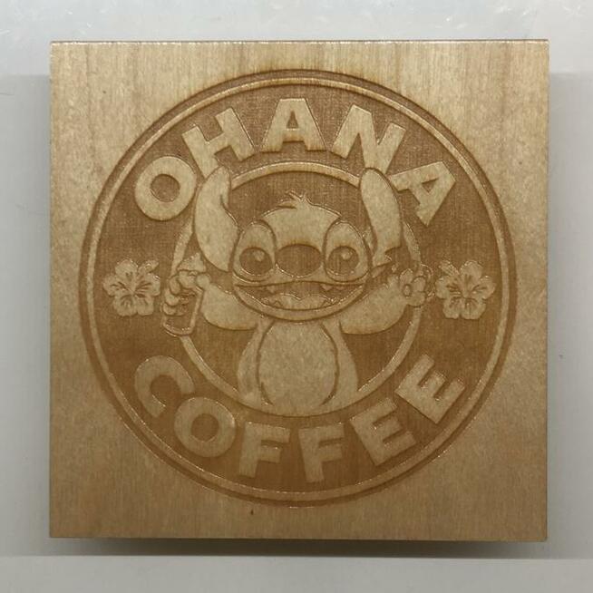 Podkładki pod szklanki Lilo i Stich Ohana PREZENT