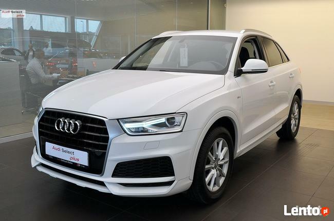 Audi Q3 1.4 TFSI 150 KM S-line Automat Skóra Navi Led Gwar. PL FV-23%