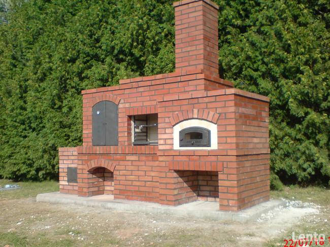 Piec chlebowy z wędzarnią i grillem WOTAN