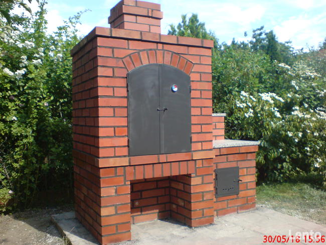 Piec, chlebowy, wędzarnia ogrodowa HORUS