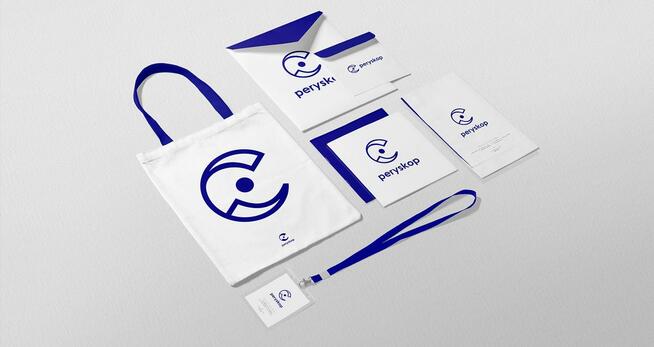 Studio Graficzne PERYSKOP. Identyfikacji wizualna. Branding