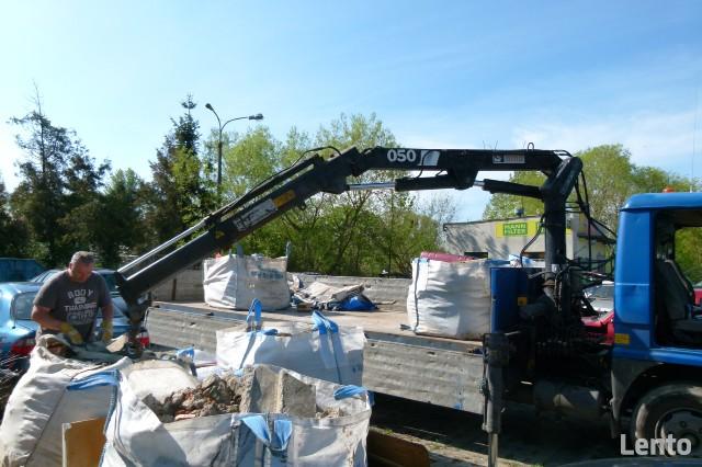 Wywóz odpadów/ gruzu rozbiórki worki BIG BAG remont utylizac