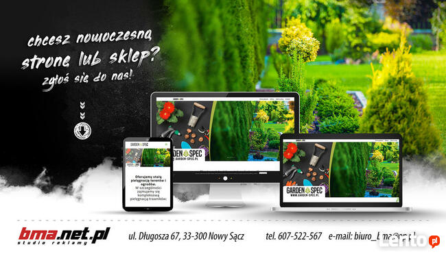 Strony www, Reklamy Nowy Sącz