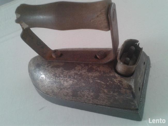 Żelazko elektryczne z duszą antyk