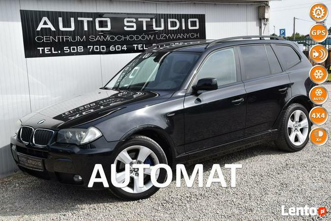 BMW X3 M-pakiet/Automat/Pół-Skóra/Nawigacja/Parktronic