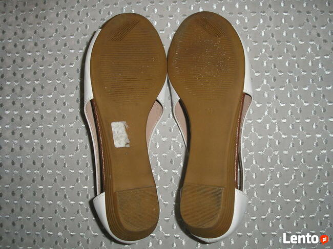 białe sandały 36 23,5cm., etui na okulary Henri Lloyd