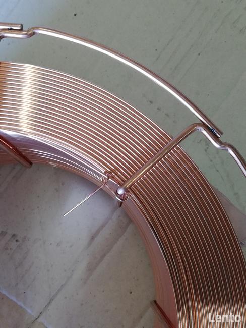 Drut spawalniczy 1,0 i 1,2 mm szpule 15 i 16 kg.