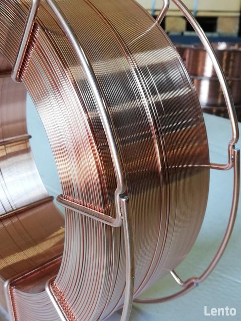 Drut spawalniczy 1,0 i 1,2 mm szpula 15 i 16 kg.