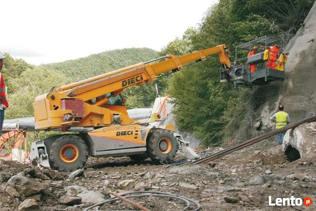 Wynajem ładowarek teleskopowych DIECI ładowarki teleskopowe