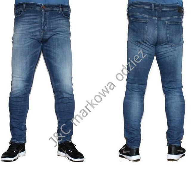Hurt! Jeansy DIESEL męskie nowe oryginalne z metkami 1 gat.