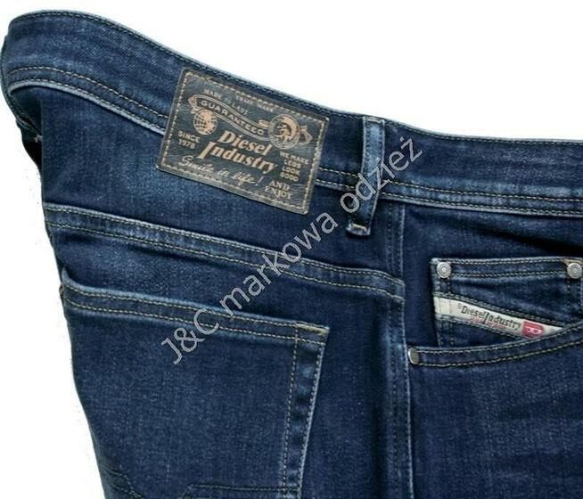 Hurt! Jeansy DIESEL męskie nowe oryginalne z metkami 1 gat.
